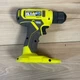 Ryobi PCL201 Drill/Driver Black Green Cordless 3/8 in 600 RPM 2-Tool Combo Kit