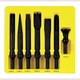 Grey Pneumatic CS807 7 Piece Heavy Duty .498 Shank Chisel Set New w/ Warranty!