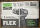 FLEX FX1131-1A 24V 1/2" 2-speed Compact Drill Driver Kit NEW 