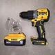 Dewalt DCD806B 20V Max XR 1/2" 2 Speed Brushless Hammer Drill and battery 5 AH