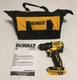 DEWALT DCD708B ATOMIC 20V MAX Brushless Cordless 1/2" Drill/Driver FREE TOOL BAG