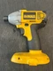 Vintage Dewalt 1/4" Impact Driver 18V Cordless Tool Only DW056 PARTS ONLY