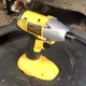 DEWALT DW056 HEAVY DUTY 18 VOLT 1/4inch IMPACT DRIVER WITH LITHIUM ADAPTER USED