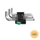 Wera Hex Key Set Short Metric 1.5 10mm 950PKS9SMN