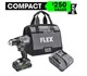 FLEX COMPACT 24-volt 1/2-in Keyless Brushless Cordless Drill - FX1131-1A