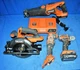 RIDGID R8656 R86240 R8701 R8647 R86095 /w 2 batteries 2Ah and dual charger.