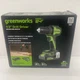 Greenworks POWERALL 24V Cordless Brushless Drill/Driver with 2Ah Battery