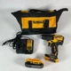 DeWalt DCD798 20V Max 1/2" Hammer Drill/Drill Driver 2Ah Battery Charger Bag