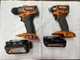 RIDGID TOOLS R872311/R87012 COMBO  W/2ah,4ah Battery No Charger
