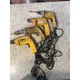 Lot of 4 DeWalt Corded Drills 3/8" VSR Models D21007 D21008 Tested Working