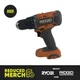 r860010 ridgid 1/2 In Drill Bare Tool Only Alas-1bbb