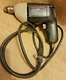 Black & Decker 3/8" Variable Speed Reversing Drill 7190 with key vtg vintage old