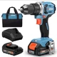 Senix X2 20V Brushless Cordless 1/2" Drill/Driver 540 in-lbs w/Battery