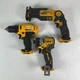 DeWalt 12V Max 3 Tool Set with Reciprocating Saw 3/8" Drill/Driver & Screwdriver