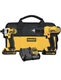 DEWALT DCK240C2 20V MAX Cordless Drill/Impact Driver 2 Tool Combo Kit (NEW)