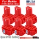 6X 9.6Volt 4.8Ah 9100 Ni-Mh Battery for Makita 9120 9122 6260D 6261D 6226D 6990D