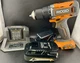 Ridgid 18v R860010 Drill, R87002 Battery 2Ah, and R86093 Charger Bundle