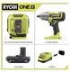 Ryobi PCL1215K1 ONE+ 18V 2-Tool Combo Kit (Battery & Charger)