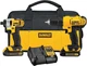 DEWALT 20V MAX Cordless Drill and Impact Driver, Power Tool Combo Kit with 2 Bat