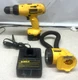 DeWalt DW953 Adjustable Clutch Cordless Drill 3/8" 12V Battery, Charger & Light