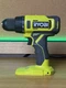RYOBI ONE PLUS 18V PCL206K2 1/2" DRILL/DRIVER KIT BRAND NEW With Cleaning Heads