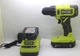 RYOBI 18V ONE+ 1/2 in Drill/Driver Kit (2)1.5 Ah Battery & Charger PCL206K2