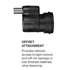Milwaukee M12 FUEL Attachment for Drill/Driver 2505-20 (HEAD ONLY) 14-35-0150