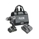 FLEX 24V Brushless Cordless 1/2-Inch 650 In-Lbs Torque 2-Speed Compact Drill ...