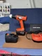 Black & Decker Cordless 14.4v Drill Driver 2 Battery Pack and Charger With BITS