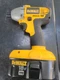 DEWALT 18v IMPACT DRIVER DW056 with Battery, Charger and Work Light