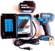 Makita 18 Volt XDT11 Cordless 1/4 Impact Driver,(1) BL1850B 5.0 Battery, Charger