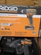RIDGID 18V SubCompact Brushless Cordless Drill/Driver Kit R87012K1 2 Ah Battery