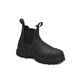 Blundstone Steel Toe Slip-On Elastic Side Boots w/ Kick Guard, Black, AU size
