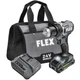 Flex 24V Cordless 1/2 Inch 2 Speed Compact Drill Driver Kit