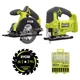 Ryobi One 18V Cordless 2 Tool Combo Kit Circular Saw and Jig Saw Tools Only