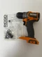 RIDGID 18V R87012 Brushless 1/2" Sub-Compact Drill/Driver Cordless Tool Only NEW