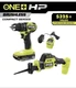 Ryobi ONE+18V Cordless 2-Tool Combo Kit Model PSBCK1221K1SB & battery + Charger