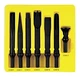 Grey Pneumatic Cs807 7 Piece Heavy Duty .498 Shank Chisel Set NEW