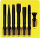 Grey Pneumatic 7pc Air Hammer Chisel/ Cutter/ Hammer Bit Set .498" Shank #CS807