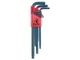 Techni-Pro 758IE999 - 9-pc. Metric Ballpoint Hex Key Set 1.5 thru 10mm