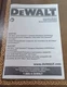 DeWalt DCD792 DCD797 20V Compact Drill Driver Hammer Drill Instruction Manual