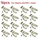 16 pieces for Makita 324705-1 belt clip hook with screws BDF453, BDT132, BHP451