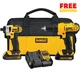 DEWALT 20V MAX Cordless Drill & Impact Driver Combo Kit (2-Batteries)