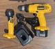 Dewalt DW953 12V Cordless Drill Driver Flashlight Charger 1 Battery & Hard Case