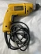 DeWALT Drill D21008 Keyless 3/8" Chuck Corded VSR 120V * TESTED & WORKING *