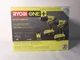 Ryobi P1817 18V ONE+ Lithium-Ion Cordless 2-Tool Combo Kit with 1.5 Ah Batteries