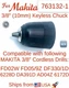 For MAKITA 763132-1 (763228-8) 3/8" Keyless Chuck for 6228D DA391D 6172D FD05 /2