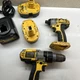 DEWALT DCD Drill, Hammer Drill, Charger, 3 Batteries, 2 Batteries Do Not Work