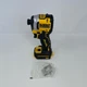 DEWALT 20V ATOMIC DCF850B 1/4in Brushless Impact Driver - Yellow/Black