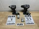 FLEX 24v Compact Impact Driver (FX1331) & Drill Driver (FX1131) Set NEW FROM KIT